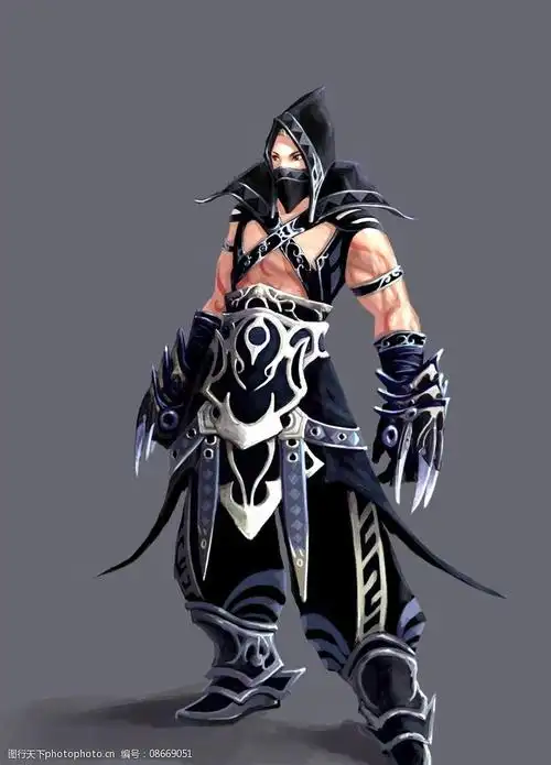 暗夜套装刺客图片