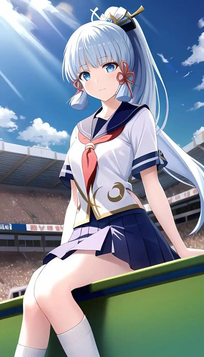 神里绫华#壁纸#二次元老婆 - 抖音