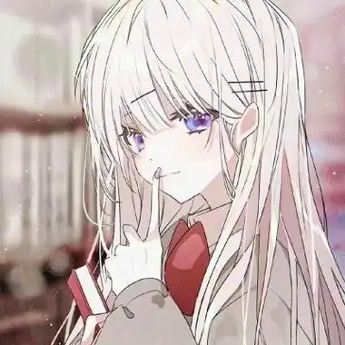 可爱动漫二次元呆萌女生头像图片