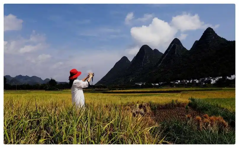 醉美秋色万峰林(风景人像随拍)