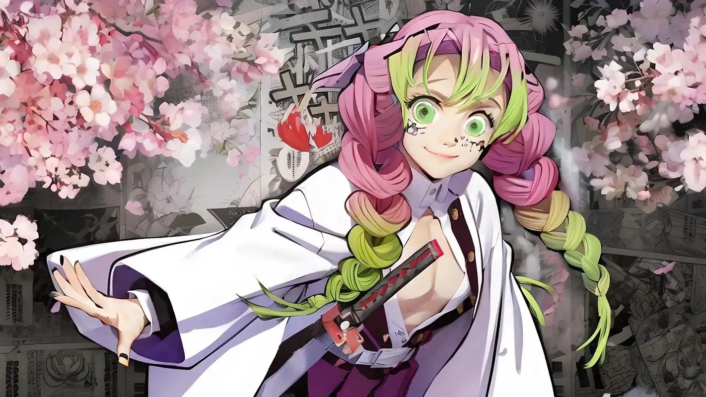 恋柱甘露寺蜜璃.那个好看呢?#鬼灭之刃锻刀村篇 #鬼灭之刃  - 抖音