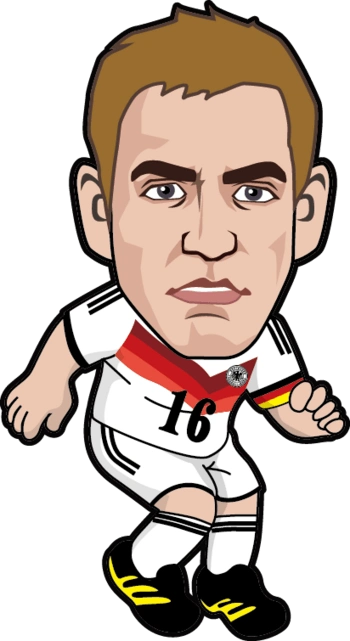 足球明星卡通形象