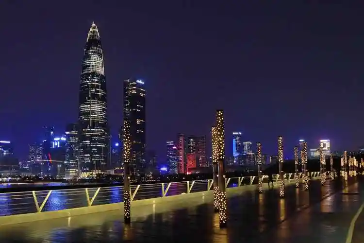 香港网友镜头下的深圳夜景,拍摄:man fung