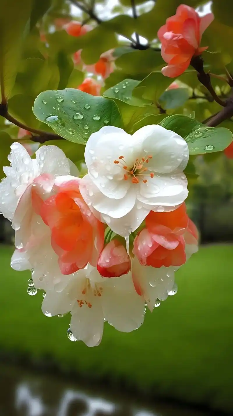 海棠花开,一花一世界,一木一浮生#好看的花一定要分享给你 # - 抖音