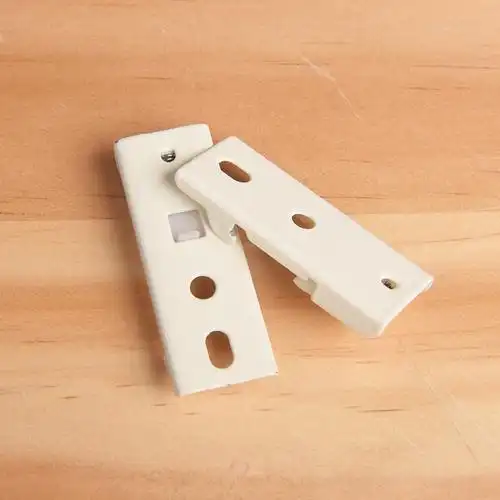 窗帘老式轨道安装支架固定卡子侧装墙装顶码直窗帘杆