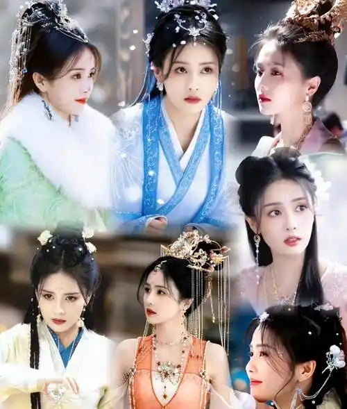 白鹿古装造型运太好!红衣造型惊艳到了,网友:仙女下凡白梦妍!