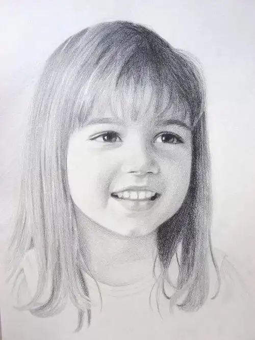 小孩素描头像教程 - 艺考查查