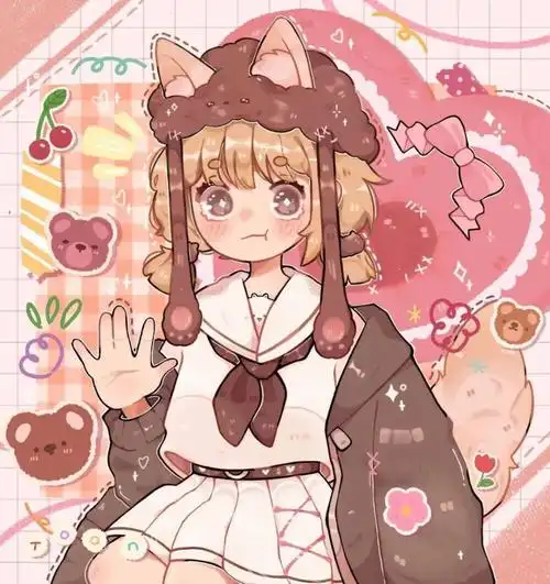 可爱少女心头像卡通女生头像