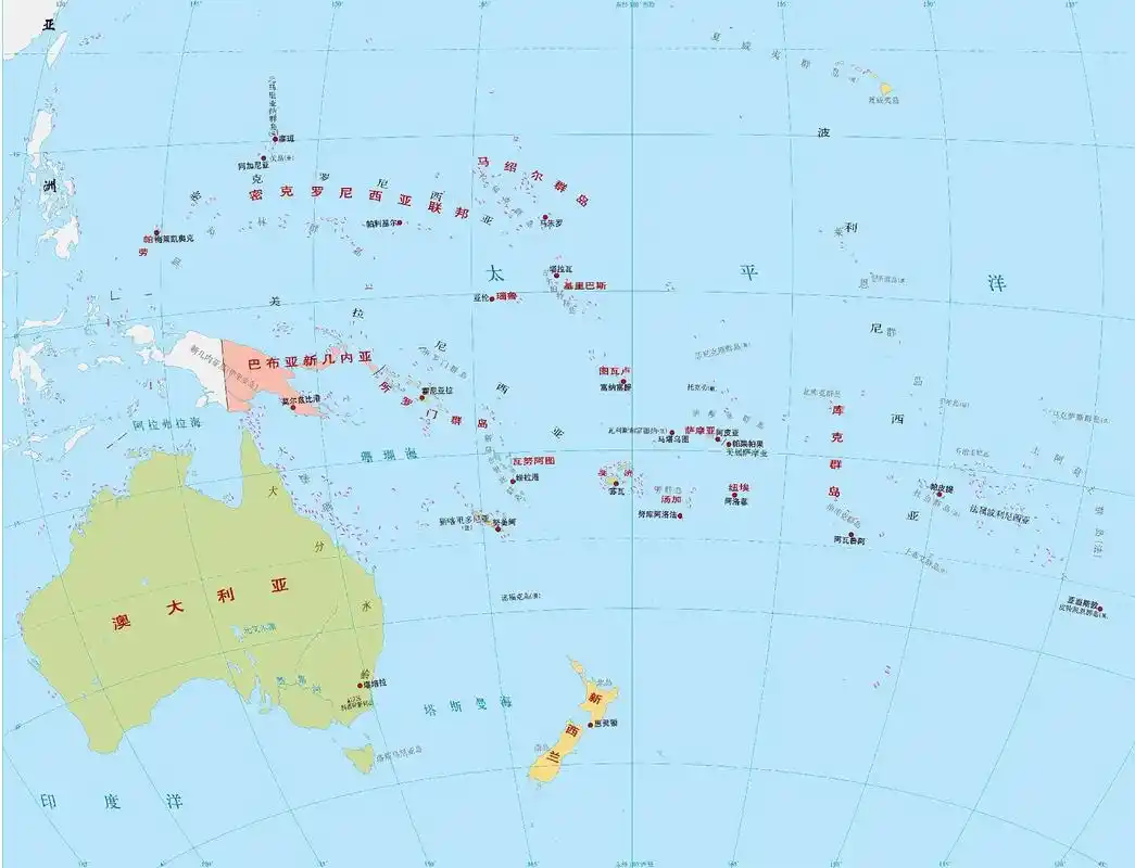 2022卡塔尔世界杯之澳大利亚地理位置