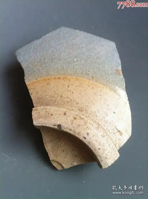 宋代钧窑正窑口香灰胎标本博物馆科研教学专用考古发掘修复补缺96