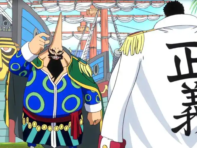 海贼王:青椒什么背景?被卡普打败,却安然无事过了20年