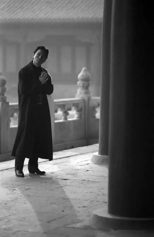 尊龙重返故宫 1996年 郭建设 摄末代皇帝溥仪的故事被不同版本的电影