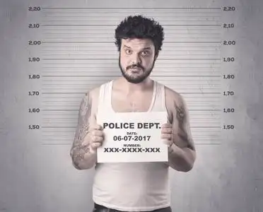 在监狱中被捕罪犯照片