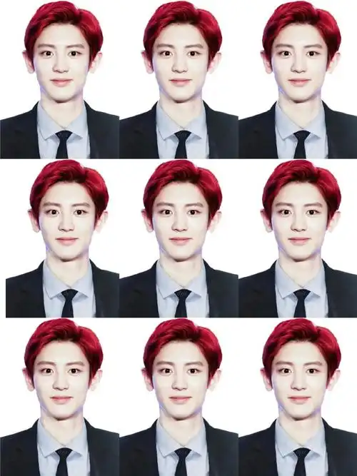 朴灿烈超话此男是证件照的神#朴灿烈