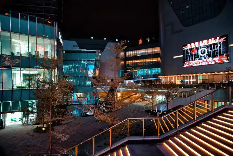 广州番禺天河城夜色