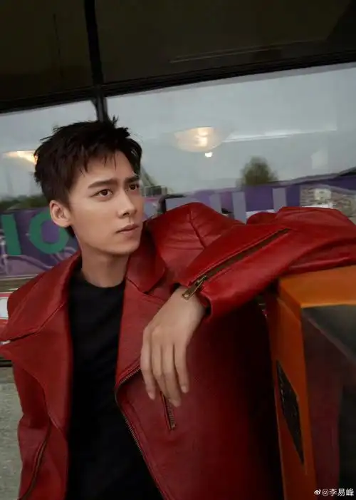 李易峰红皮衣造型