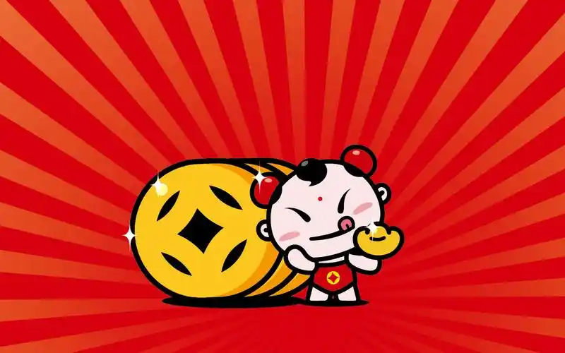 招财童子壁纸图片