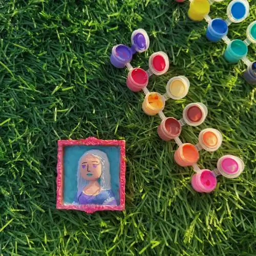 石膏娃娃当蒙娜丽莎遇见jojo配色