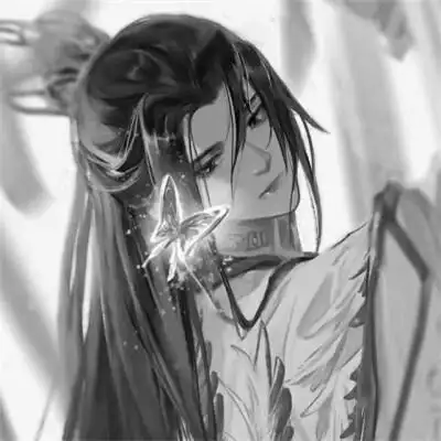 侠客头像男生古风黑白图片