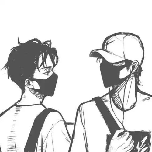 王一博肖战头像