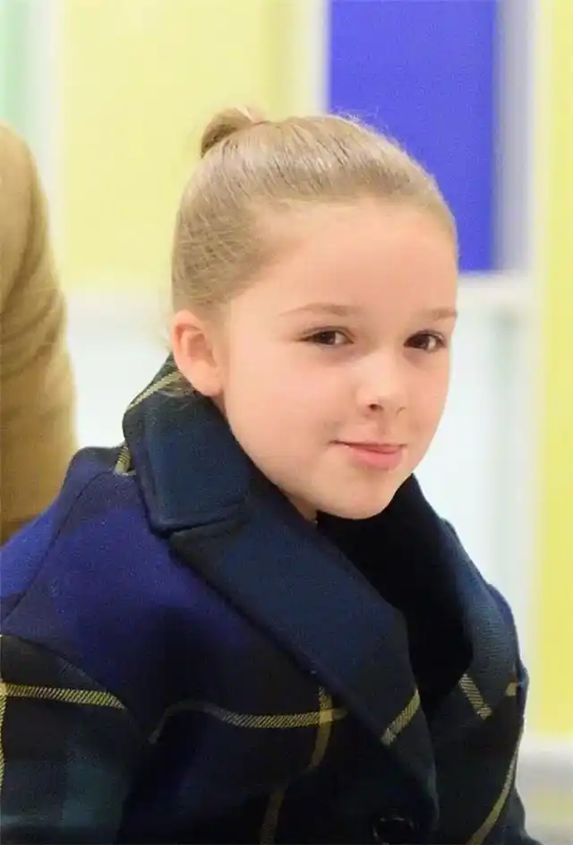 贝克汉姆女儿小七萌照流出 网友:果然闺女似亲爹 这颜值服气的