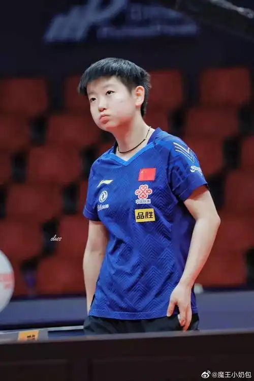 发一张孙颖莎的动图感受q弹