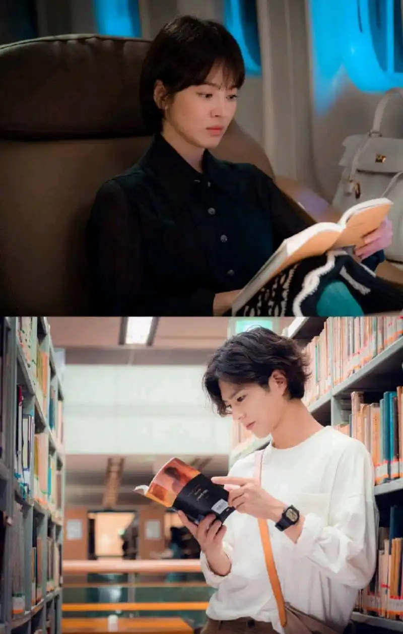 宋慧乔一身白裙出席发布会,与朴宝剑比心很害羞,网友:笑得好假