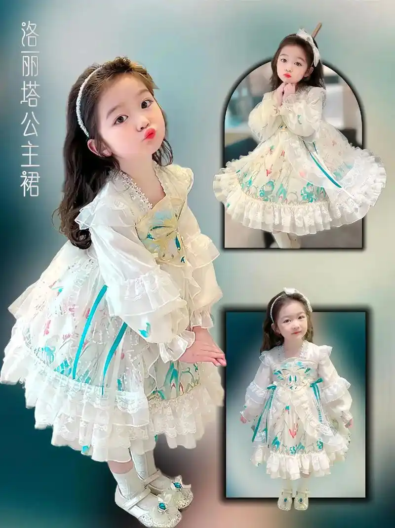 洛丽塔公主裙,让你的小公主瞬间变身小仙女