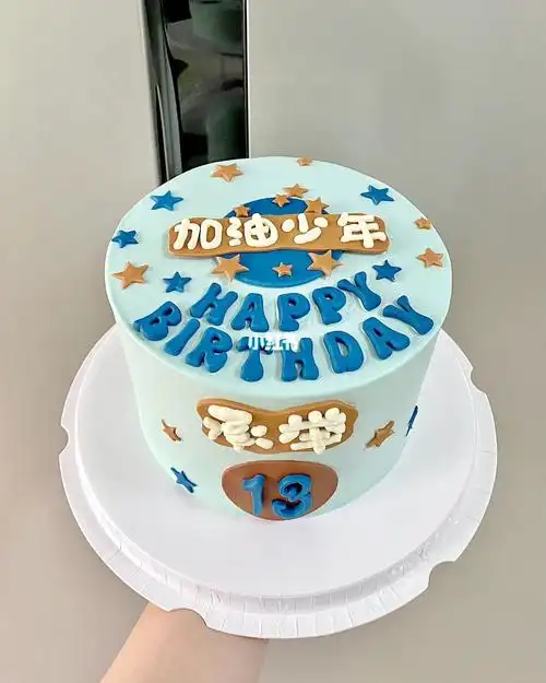 加油少年94 男孩生日蛋糕
