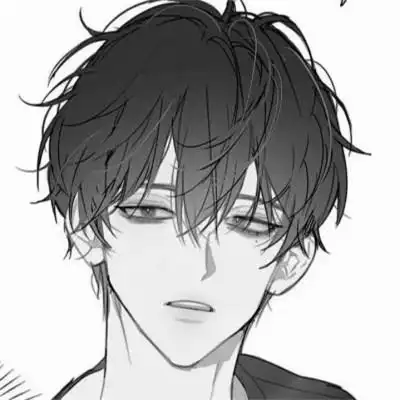 痞帅黑白动漫男头像图片114张_男生动漫头像_头像屋