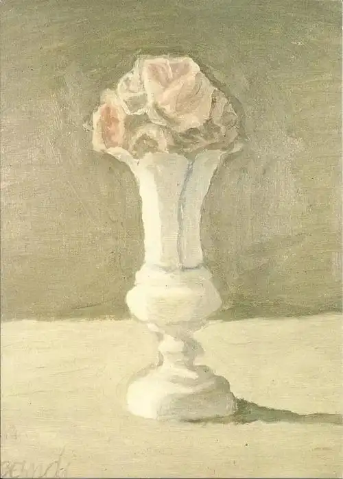 朝圣者的碗钵莫兰迪画作诗思