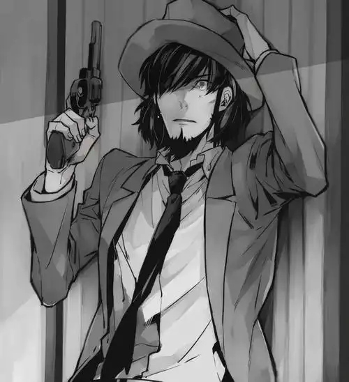 喜欢这个络腮胡子的大叔吗?#动漫壁纸#头像壁纸#鲁邦三世#次元大介