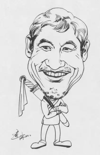 夸张的人物漫画肖像简笔画 简笔画图片大全-蒲城教育文学网