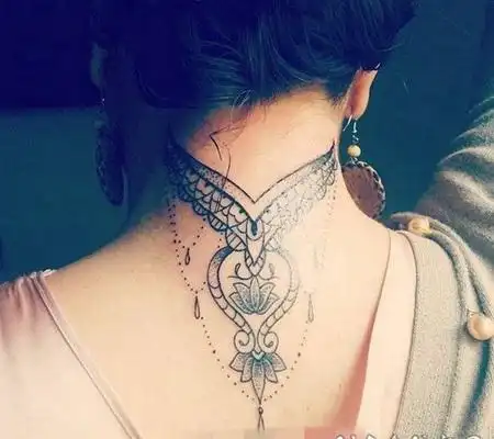 黑白系列简单个性的小清新纹身图案