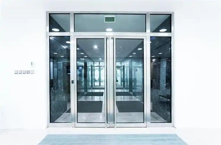 店铺玻璃门设计图片