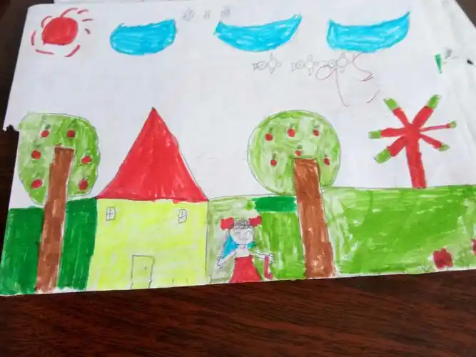 二年级绘画作品