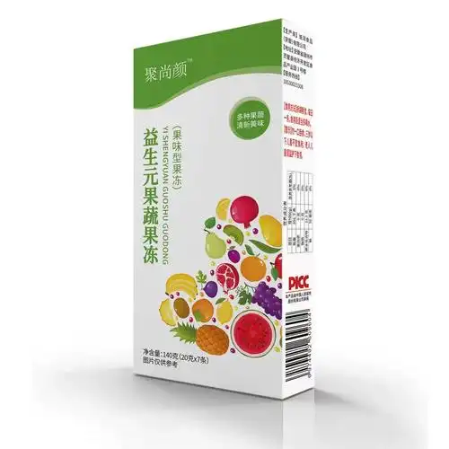 聚尚福升级款聚尚颜益生元酵素果冻果卡曼橘网红同款一盒7条