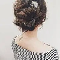 丸子头头像女生背影_炸丸子头发型的美女头像图片_微信头像图片大全