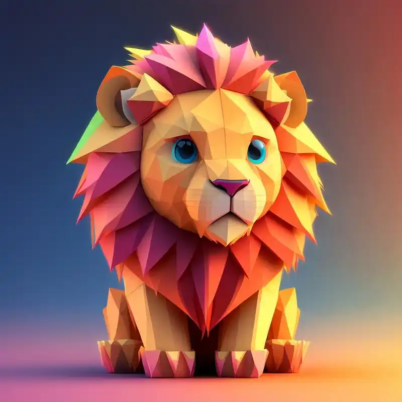 可可爱爱ai小狮子