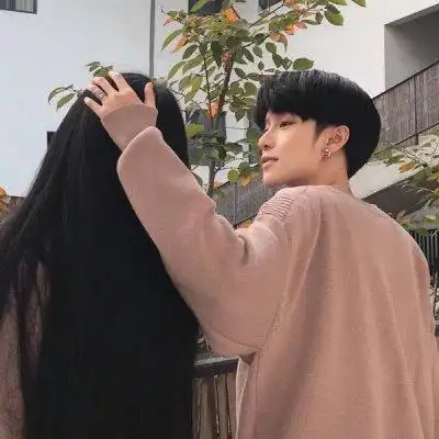 小清新两人一组唯美情头头像,情侣头像图片-回车桌面