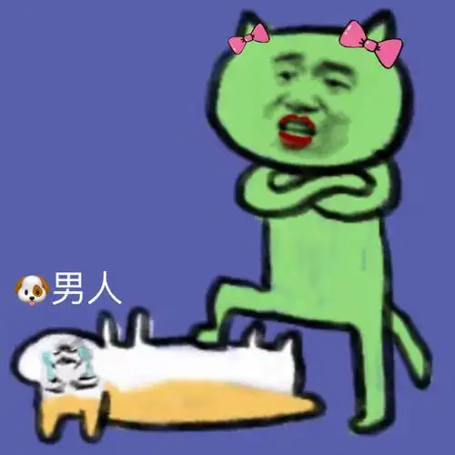 狗男人焦绿猫表情包系列67斗图表情