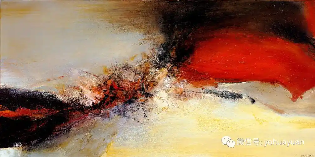 抽象画大师赵无极