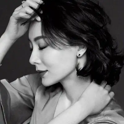 优雅知性美女明星陈数头像图片