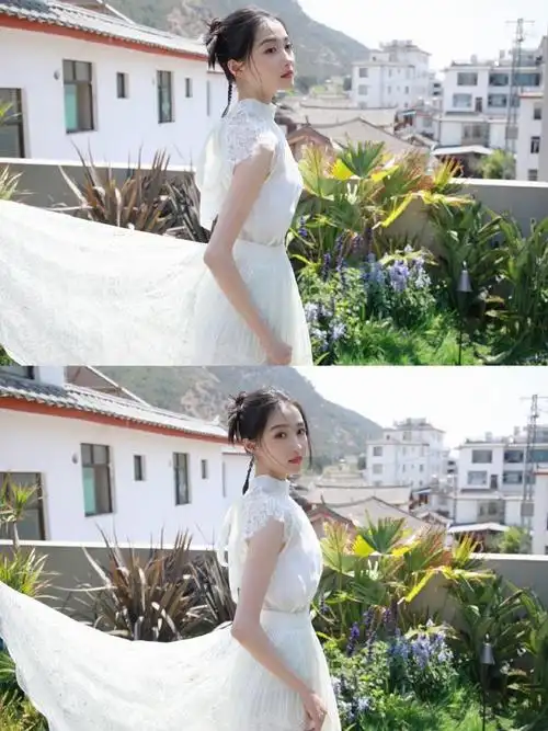 关晓彤晒照清纯甜美,与鹿晗感情甜蜜惹人羡,粉丝催促进组拍戏