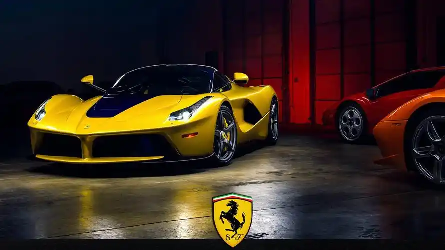 炫酷跑车法拉利,高清图片,电脑桌面-壁纸族