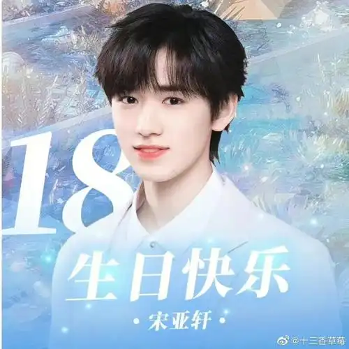 宋亚轩生日应援头像