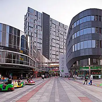 广州,番禺,奥园广场,购物中心,商场,高层建筑,室外