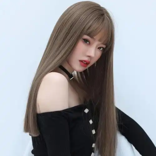 假发长直发今天价格行情查询-波波时尚女wigs金色化纤头套-阿里巴巴