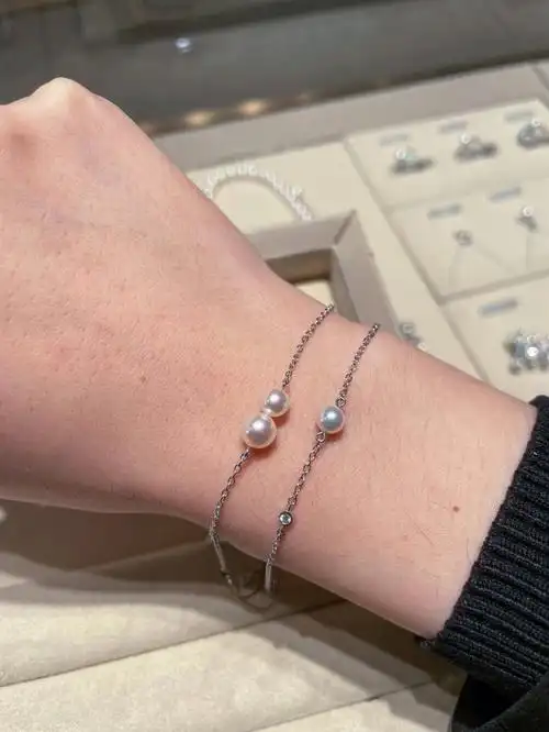 mikimoto简单款手链