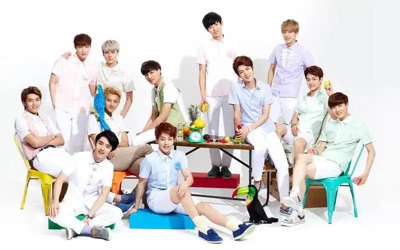 韩国年轻天团exo壁纸图片